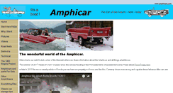 Desktop Screenshot of amphicars.com