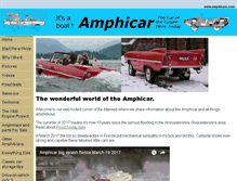 Tablet Screenshot of amphicars.com